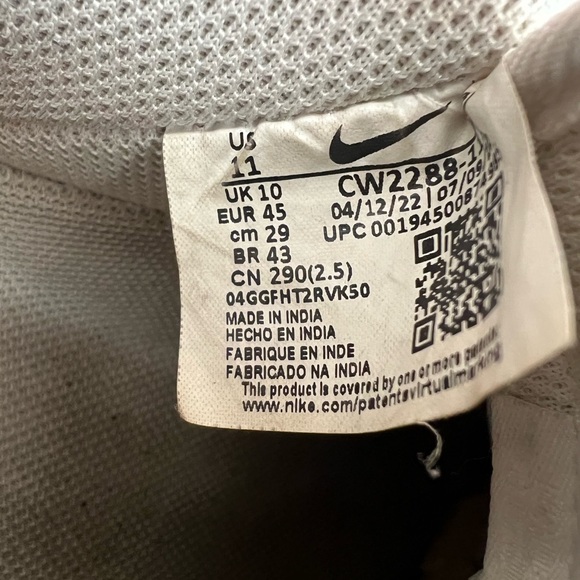 Nike White Air Force One Sneakers Men's Size 11 - Picture 13 of 13